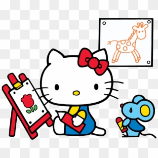 Hello Kitty Drawing - Rosto Hello Kitty Png, Transparent Png
