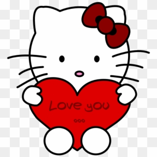 Love You Hello Kitty By Erysfoly D34x2jd - Love You Hello Kitty, HD Png Download