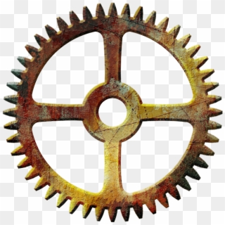 Steampunk Gear Transparent Png - Steampunk Gear Png, Png Download