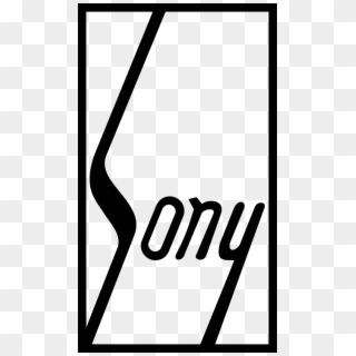 Sony Logo In 1955 , Png Download - Sony Logo Time Line, Transparent Png
