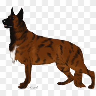 German Shepherd Puppy Illustration - Great Dane, HD Png Download