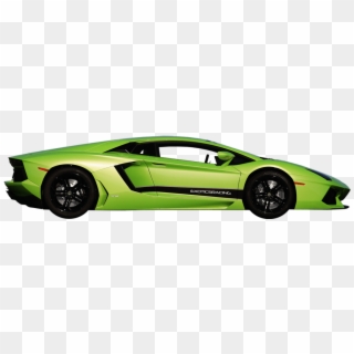 1070 X 295 4 - Lamborghini Aventador Sideways, HD Png Download