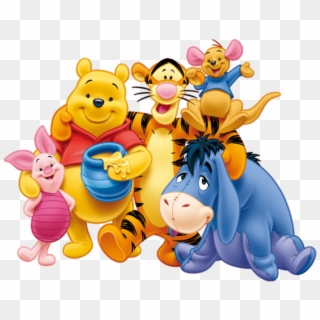 Free Png Download Transparent Winnie The Pooh And Friends - Winnie The Pooh Png, Png Download