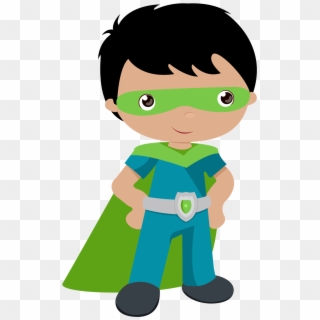 Collection Of Superhero Kids High Quality - Boy Superhero Clipart, HD Png Download
