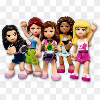 Png Library Stock Barney And - Lego Friends Png, Transparent Png