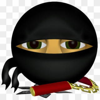 Free Png Download Ninja Emoji Png Images Background - Emoji Ninja, Transparent Png