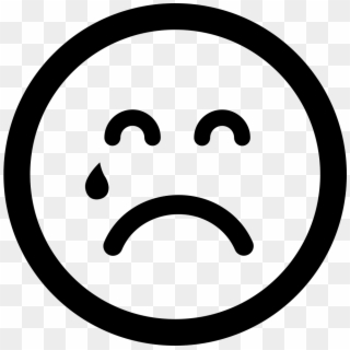 Teardrop Falling On Sad Emoticon Face Comments - He Rejected, HD Png Download