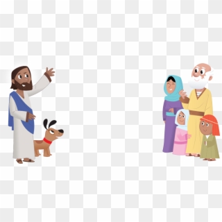 Jesus And Friends - Bible For Kids, HD Png Download