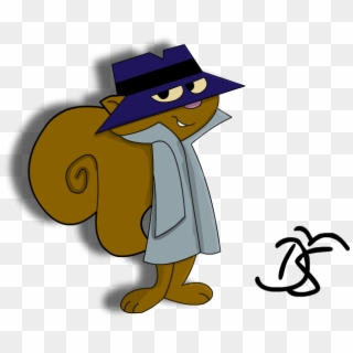 This Little Guy Commando Crawled Up To Me At The Bus - Super Secret Squirrel Png, Transparent Png