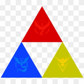 The Pokemon Go Triforce - Triangle, HD Png Download