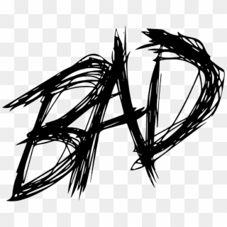 Bad Logo - Hate Love Xxxtentacion Shirt, HD Png Download