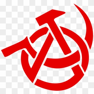 Hammer And Sickle Circle , Png Download - Hammer And Sickle Anarchism, Transparent Png