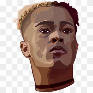 @xxxtentacion Decided To Draw Up My Role Model, Fuck - Illustration, HD Png Download