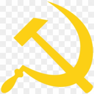 Alinsky And Communism - Yellow Hammer And Sickle, HD Png Download