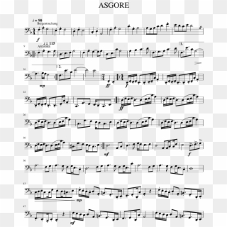 Asgore - Drum Sheet Music Bergentruckung, HD Png Download