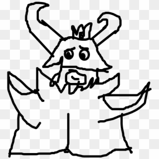 Asgore - Cartoon, HD Png Download