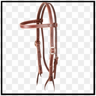 Martin Saddlery 3/4 Doubled & Stitched Gag Latigo Headstall - Bridle, HD Png Download