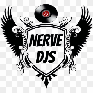 Tipspinz Is A Proud Partner Of The Nerve Dj's - Shield With Wings Png, Transparent Png