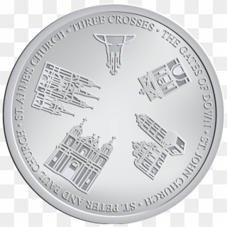 This Coin Gives You An Overview Of The Most Famous - White Tower Of Thessaloniki Logo, HD Png Download