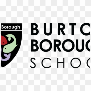 Burton Borough School Logo Final Horizontal - Graphic Design, HD Png Download