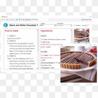 Recipe Forms And List View - Cake, HD Png Download