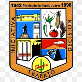 Escudo De Benito Juárez Sonora, HD Png Download