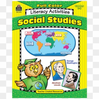 Tcr3172 Full-color Social Studies Literacy Activities - Social Studies Workbook Grade 1, HD Png Download