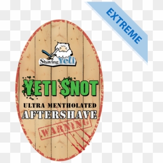 Yeti Snot Aftershave - Vector, HD Png Download