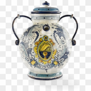 Picture Of Ceramic Amphora With Aboca Crest - Teapot, HD Png Download