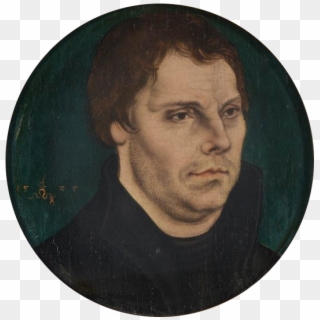 Lucas Cranach - Portrait Of Martin Luther And His Wife, Katharina Von, HD Png Download