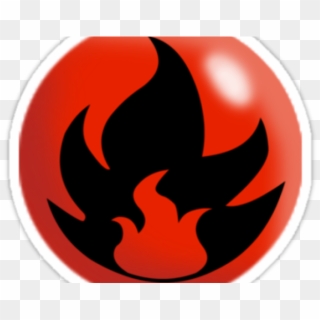 Pokemon Fire Type Symbol Png, Transparent Png
