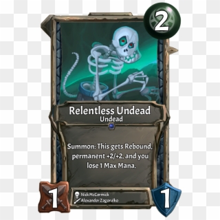[stat Buff] Relentless Undead - Poster, HD Png Download