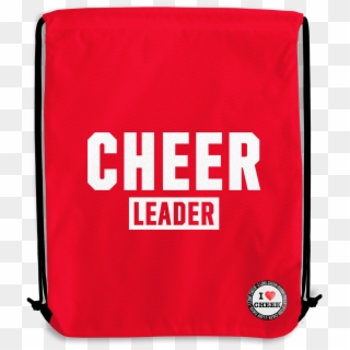 Home / Accessories / Bags / Bright Red I Love Cheer® - Bag, HD Png Download