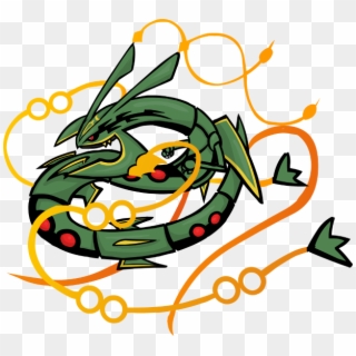 Mega Rayquaza Picture , Png Download, Transparent Png