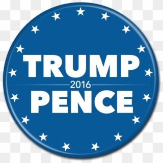 Trump Pence Button - Circle, HD Png Download