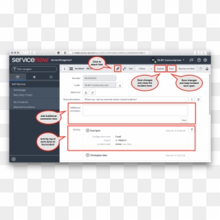 By Using The Self-service Features Of Servicenow, You - Servicenow Security Incident, HD Png Download