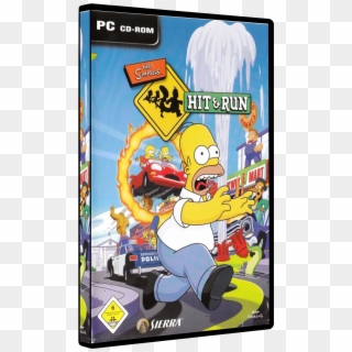 Los Simpsons Hit And Run - Simpsons Hit And Run Title, HD Png Download