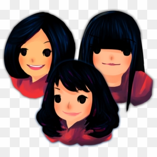 3 Girls, Девушка, Девочка - Girl Icon Png Pink, Transparent Png