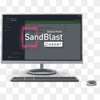 Sandblast Agent - Check Point Sandblast Agent, HD Png Download