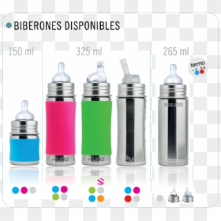 Además, Al Ser Un Biberón 100% Libre De Plástico, Y - Stainless Steel Feeding Bottle Online, HD Png Download