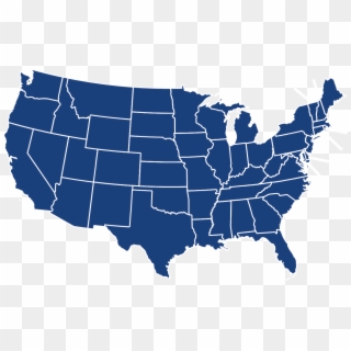 United States Map Transparent Background, HD Png Download