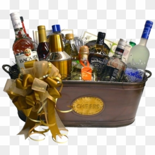Villages Alzheimers Family Support Walk Gift Baskets - Liquor Gift Baskets, HD Png Download