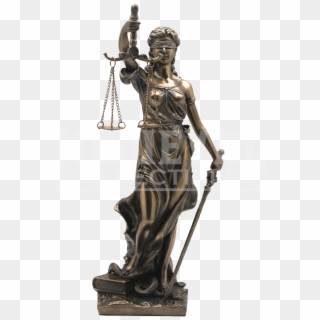 Justicia Statue, HD Png Download