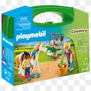 Horse Playmobil Country Car, HD Png Download