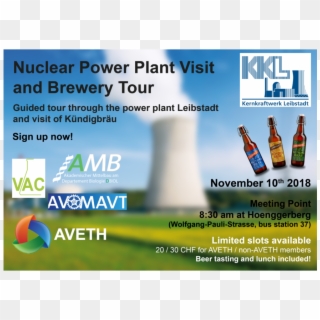 Nuclear Plant / Brewery Tour - Leibstadt Nuclear Power Plant, HD Png Download