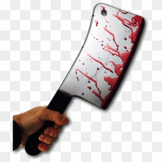 Bloody Meat Cleaver - Meat Cleaver Horror Movie, HD Png Download