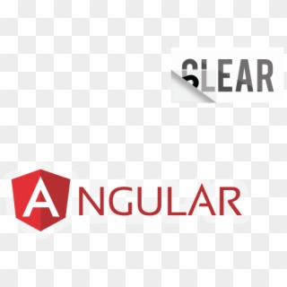 Angularjs Clear Shaped Sticker, Unixstickers - Angularjs, HD Png Download