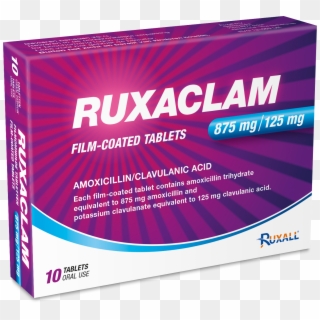 Ruxaclam 1000 Mg - Graphic Design, HD Png Download