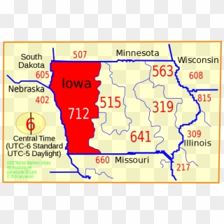Area Code - Iowa Area Codes, HD Png Download