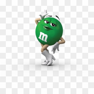 Green Clipart M And M - M&m's Green, HD Png Download